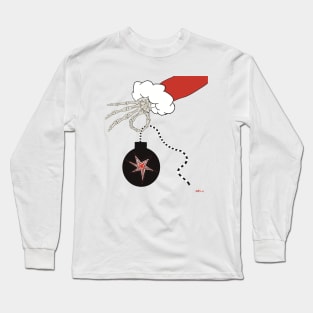 Skeleton Christmas Long Sleeve T-Shirt